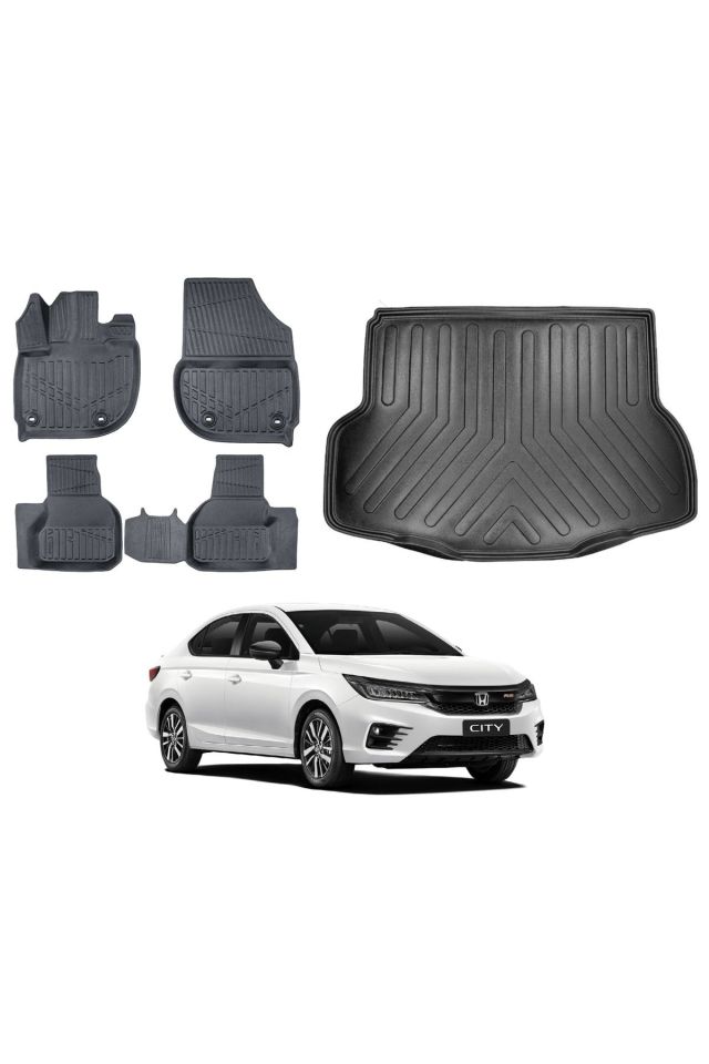 Honda City 2024 Model Bagaj Havuzu Paspas Takımı Maxi Eva Serisi